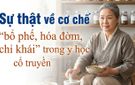 Sự thật về cơ chế "bổ phế, hóa đờm, chỉ khái" trong y học cổ truyền