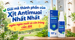 Giải mã thành phần của Xịt Antimuoi Nhất Nhất - ngăn ngừa muỗi và côn trùng cắn đốt
