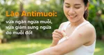 Lăn Antimuoi: vừa ngăn ngừa muỗi, vừa giảm sưng ngứa do muỗi đốt