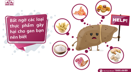 Bất ngờ các loại thực phẩm gây hại cho gan bạn nên biết