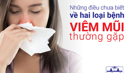 Những điều chưa biết về hai loại bệnh viêm mũi thường gặp