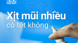 Xịt mũi nhiều có tốt không: Câu trả lời khiến nhiều người giật mình