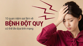 10 quan niệm sai lầm về bệnh đột quỵ có thể đe dọa tính mạng