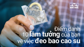 Điểm danh 10 lầm tưởng thường gặp về việc đeo bao cao su