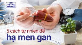 Học ngay cách hạ men gan để không sợ hãi vì men gan cao