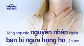 Tổng hợp các nguyên nhân khiến bạn bị ngứa họng ho liên tục