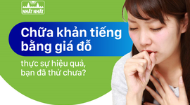 Chữa khản tiếng bằng giá đỗ thực sự hiệu quả, bạn đã thử chưa?