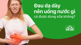 Đau dạ dày nên uống nước gì, có được dùng sữa không?