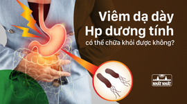 Viêm dạ dày Hp dương tính có thể chữa khỏi được không?