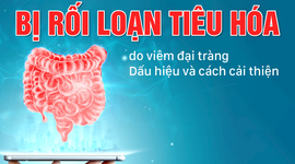 Bị rối loạn tiêu hóa do viêm đại tràng: Dấu hiệu và cách cải thiện