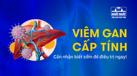 Viêm gan cấp tính: Cần nhận biết sớm để điều trị ngay!