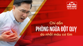 Chỉ dẫn phòng ngừa đột quỵ do nhồi máu cơ tim