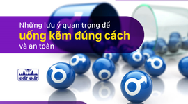 Những lưu ý quan trọng để uống kẽm đúng cách và an toàn