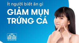 Ít người biết ăn gì giảm mụn trứng cá hiệu quả cao
