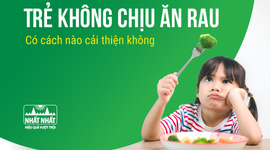 Trẻ không chịu ăn rau: Có cách nào cải thiện không?