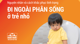 Nguyên nhân và cách khắc phục tình trạng đi ngoài phân sống ở trẻ nhỏ