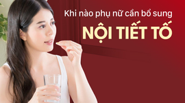 Khi nào cần bổ sung nội tiết tố nữ và nên bắt đầu từ đâu? 