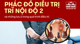 Phác đồ điều trị trĩ nội độ 2 và những lưu ý trong quá trình điều trị