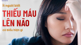 Ít người biết thiếu máu lên não có biểu hiện gì