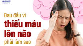 Giải đáp: Đau đầu vì thiếu máu lên não phải làm sao