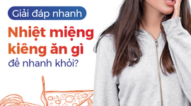 Giải đáp nhanh: Nhiệt miệng kiêng ăn gì để nhanh khỏi?