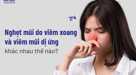 Nghẹt mũi do viêm xoang và viêm mũi dị ứng khác nhau thế nào?