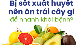 Bị sốt xuất huyết nên ăn trái cây gì để nhanh khỏi bệnh?