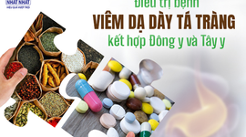 Điều trị bệnh viêm dạ dày tá tràng kết hợp Đông y và Tây y
