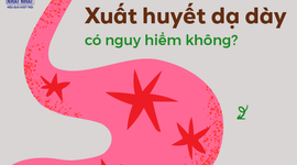 Giải đáp nhanh: Xuất huyết dạ dày có nguy hiểm không?