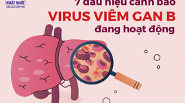 7 dấu hiệu cảnh báo virus viêm gan B đang hoạt động, cần điều trị