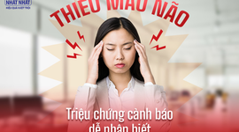 Thiếu máu não triệu chứng cảnh báo dễ nhận biết