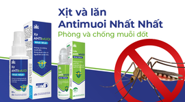 Xịt và lăn Antimuoi Nhất Nhất – Phòng và chống muỗi đốt
