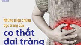 Những triệu chứng đặc trưng của co thắt đại tràng