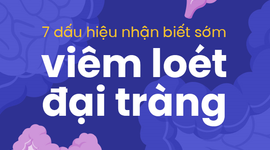 7 dấu hiệu nhận biết sớm viêm loét đại tràng