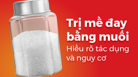 Trị mề đay bằng muối: Hiểu rõ tác dụng và nguy cơ
