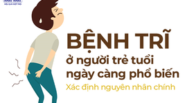Bệnh trĩ ở người trẻ tuổi ngày càng phổ biến: xác định nguyên nhân chính