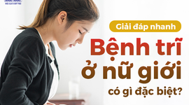 Giải đáp nhanh: Bệnh trĩ ở nữ giới có gì đặc biệt?