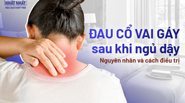 Đau cổ gáy sau khi ngủ dậy: Nguyên nhân và cách điều trị hiệu quả