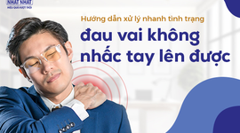 Hướng dẫn xử lý nhanh tình trạng đau vai không nhấc tay lên được
