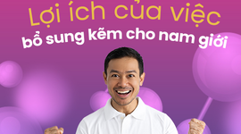 Lợi ích của việc bổ sung kẽm cho nam giới