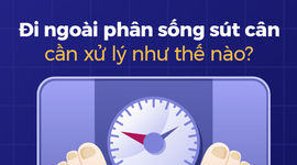 Đi ngoài phân sống sút cân cần xử lý như thế nào?