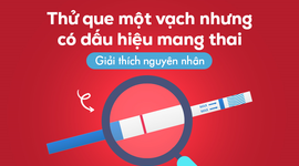 Thử que một vạch nhưng có dấu hiệu mang thai: Giải thích nguyên nhân