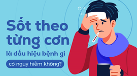 Sốt theo từng cơn là dấu hiệu bệnh gì, có nguy hiểm không?