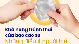 Khả năng tránh thai của bao cao su: Những điều ít người biết