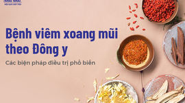 Bệnh viêm xoang mũi theo Đông y: các biện pháp điều trị phổ biến