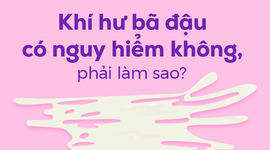 Khí hư bã đậu có nguy hiểm không, phải làm sao? 