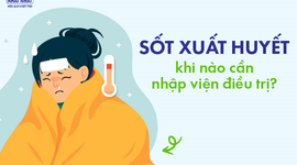 Giải đáp nhanh: Sốt xuất huyết khi nào cần nhập viện điều trị?
