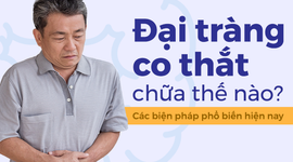 Đại tràng co thắt chữa thế nào? Các biện pháp phổ biến hiện nay