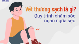 Vết thương sạch là gì? Quy trình chăm sóc ngăn ngừa sẹo