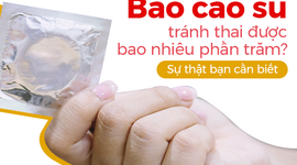 Bao cao su tránh thai được bao nhiêu phần trăm? Sự thật bạn cần biết